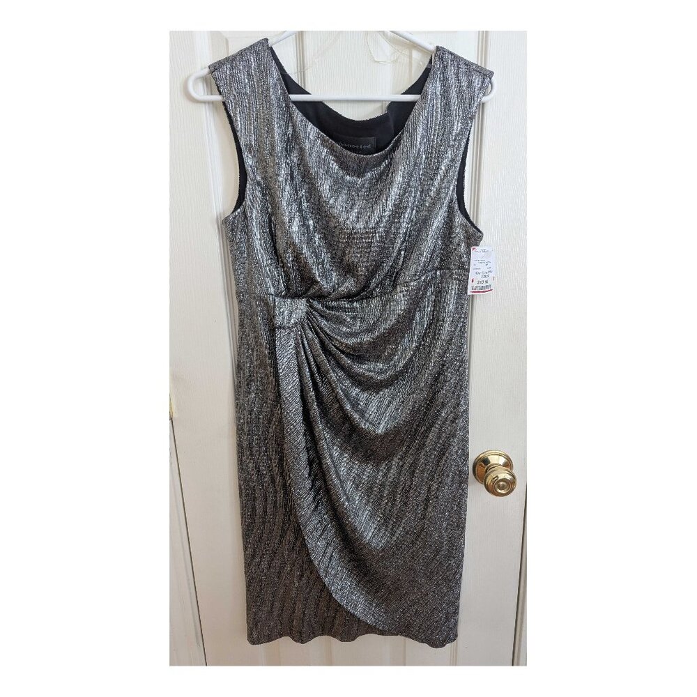 Sparkly Silver Party Dress NWT Sz 12P Holiday Glitz